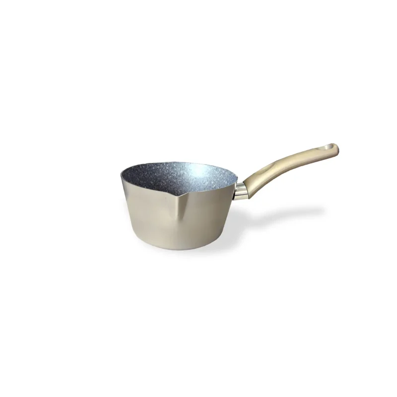 Pentola conica di alluminio con manico antiscivolo